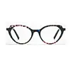 2026 Popular Acrylic Lenses Cat Eye Unisex Durable Optical Frames for Daily Wear